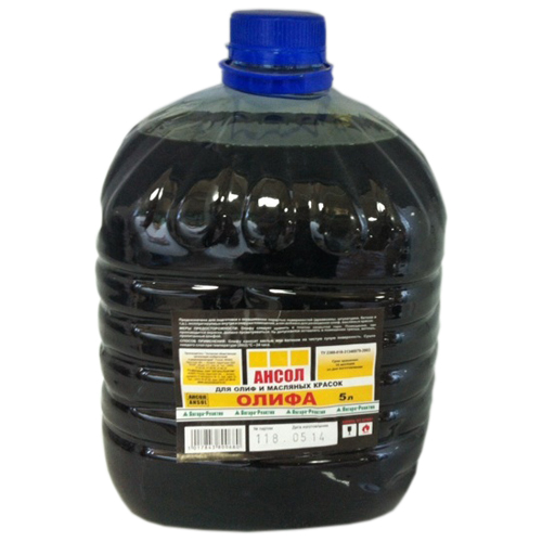 Олифа 4,5кг Ансол в ПЭТФ (4)