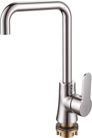 Смеситель CALORIE Люкс для кухни на гайке картр.35мм, бок. ручка 6224 В82 (10шт/кор)