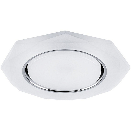 Светильник точечный с подсветкой белый матовый без лампы, 20LED*2835 SMD 4000K, 15W GX53