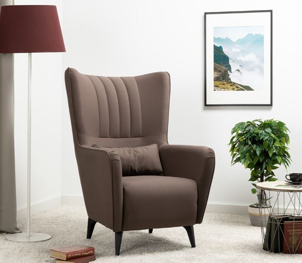Кресло для отдыха Феличе (Арт. ТК 528 Velutto 36 (шоколадный), Velutto 36 (шоколадный))											