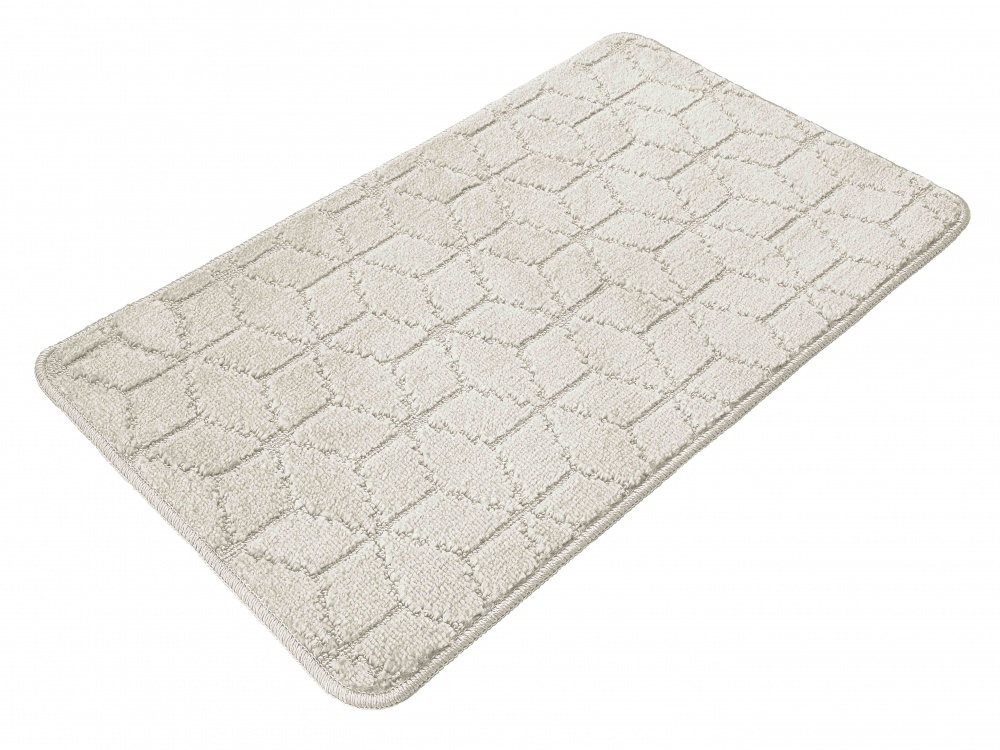 Коврик SHAHINTEX РР 50*80 002 кремовый 3 S