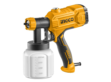 Краскопульт электрический INGCO 450Вт, емкость 0,8л, макс вяз. 50 DIN (4) SPG3508