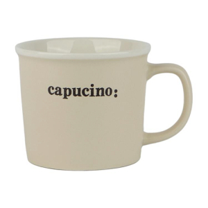 Кружка "Capucino:" 350мл, цв.бежевый
