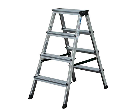 Двусторонняя стремянка, 2х4 ст., 2,65 м, DOPPLO (1)