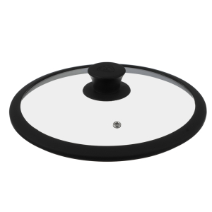 Крышка стекло/силикон с ручкой, 26см BY COLLECTION