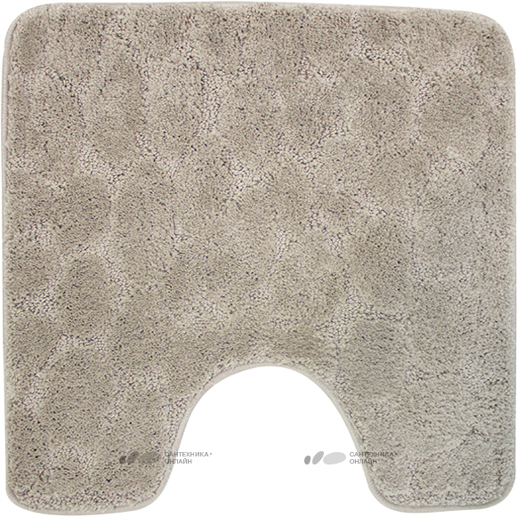 Коврик в/т 55/55 арт. HJ-C 1119 Милена корич.****