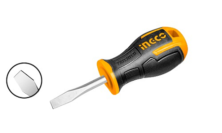Отвертка плоская SL6.5 x 38 INGCO HS686038 INDUSTRIAL (36)