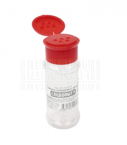 Солонка "СЛЕДОПЫТ", 40х40х107 мм, 100 мл/1000/