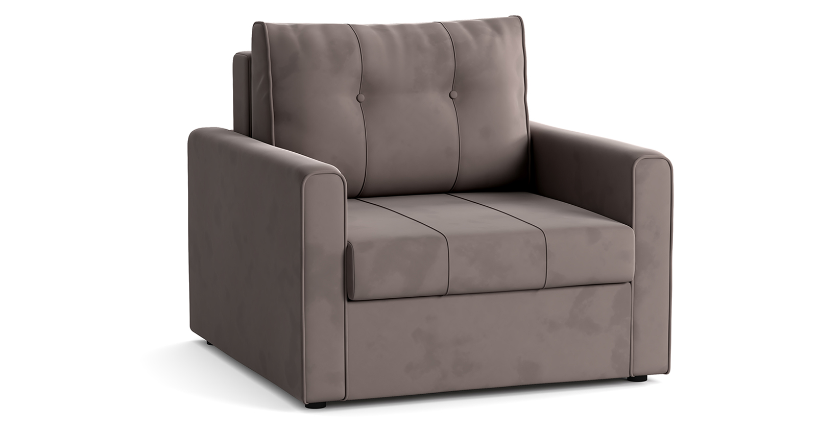 Кресло - кровать Лео Арт. ТК 381 Velutto 22*" (латте)