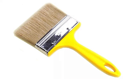 Кисть КФ эксперт 100*12 желтая ручка (50)