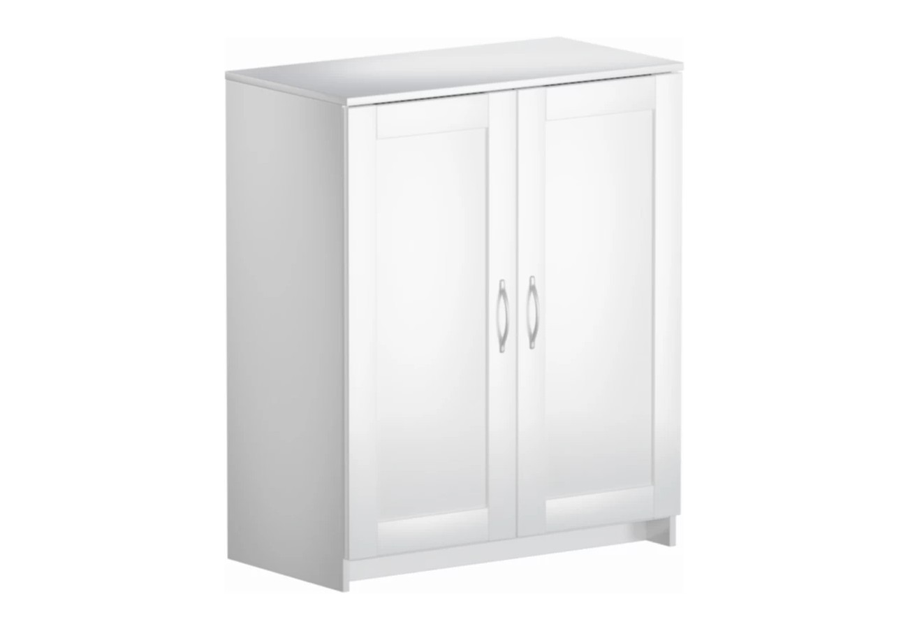 СИРИУС Тумба 2 двери 78х95 белая RU