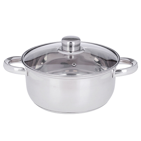 Джерси Кастрюля с крышкой 2,6л, 20х10,0см ***