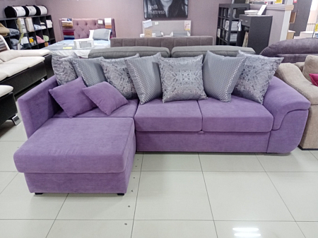 Мюнхен угол унив. (*Каркас, Основа: INFINITI 09 (фиолетовый), Подушки: (4под.)-Eliza 6a, (3п