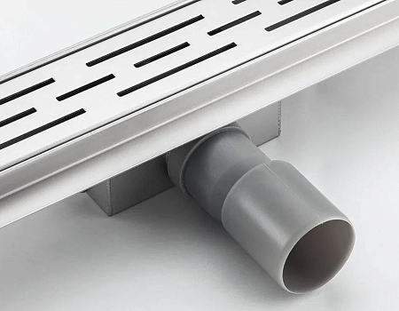 Трап душевой из нержавеющей стали 70х700 мм GAPPO (сухой и мокрый затвор) (5)