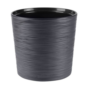 Кашпо "La Decoro" (7,5л) Цв. Антрацит (Арт. КШ-0689)