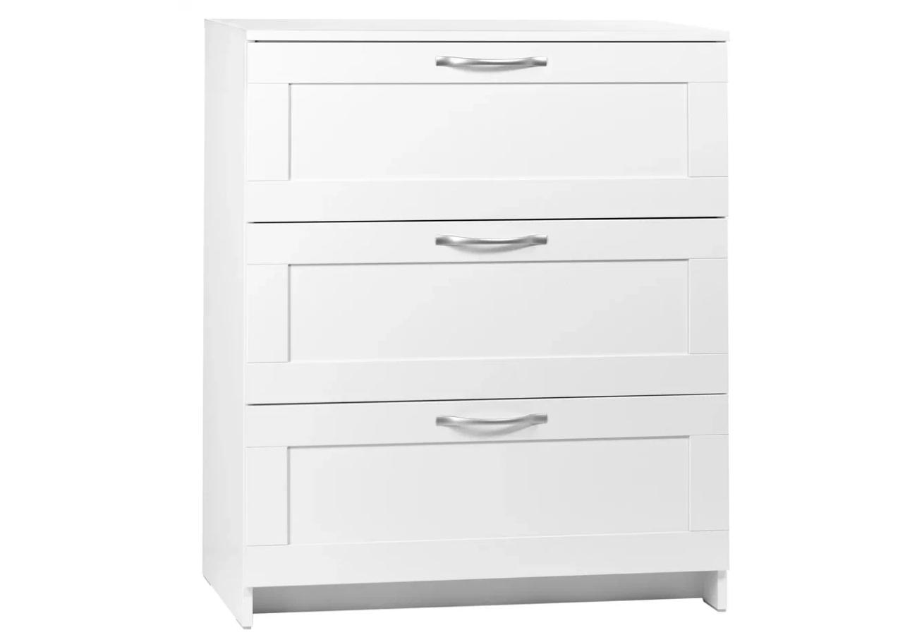 Комод СИРИУС 3 ящика белый RU
