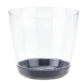 Кашпо "Орхидея" D140мм 1,5л Прозрачный (12) М3050