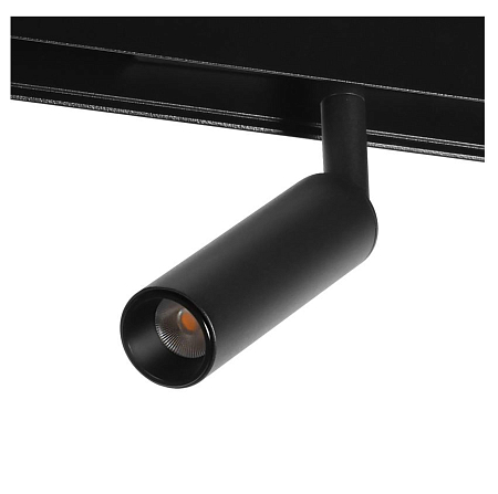 Трековый светодиодный светильник WOLTA WMLS-7W/02B 7Вт 4000К 48В IP40 Магнитный черный (30)