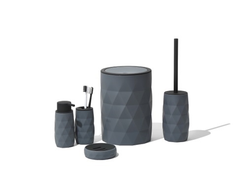 Дозатор Grey Edge серый, акрил