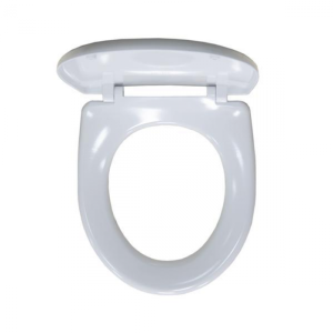 Сиденье для унитаза бел. жесткое "Анимо" (7)