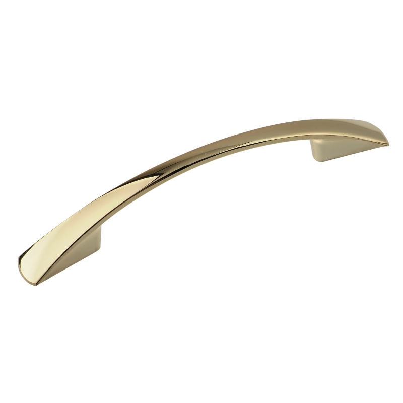 Ручка-скоба мебельная 14.151.01 "ZY-7C Бабочка" 128мм, золот