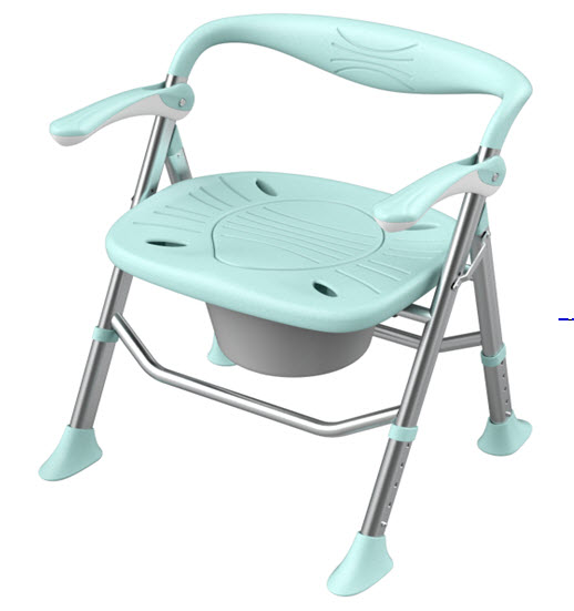 Кресло унитаз для пожилых людей 5 регуляторов высоты ORTOLIFE