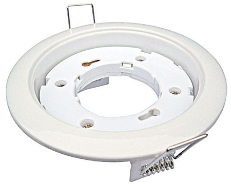 Светильник точечный встраиваемый GX53 H4, цвет: белый (10) аналог 262087***