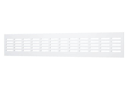 Решетка вентиляционная DP AL сетка переточная 480х80 алюминий ERA (55)