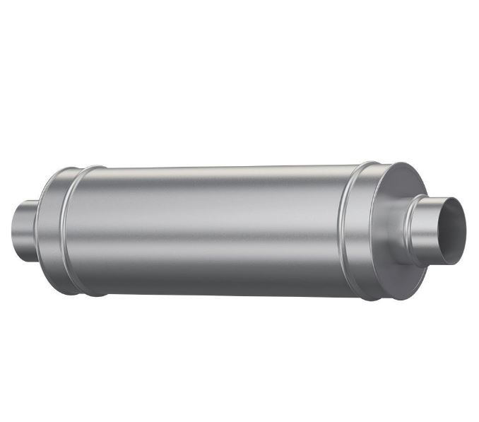 Шумоглушитель MDG D100 L0,6м оцинк.сталь ERA PRO (1)