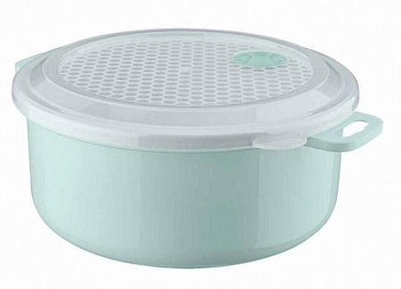 Емкость д/СВЧ и холод. 1,8л св.голубой, св.серый (18) 431137231 Быт