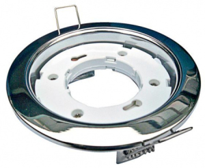 Светильник точечный встраиваемый GX53, цвет: хром,(_10_)