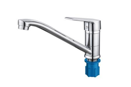 Смеситель CALORIE  Люкс  для кухни на гайке длин. нос  (20 шт/кор) 5123 А71