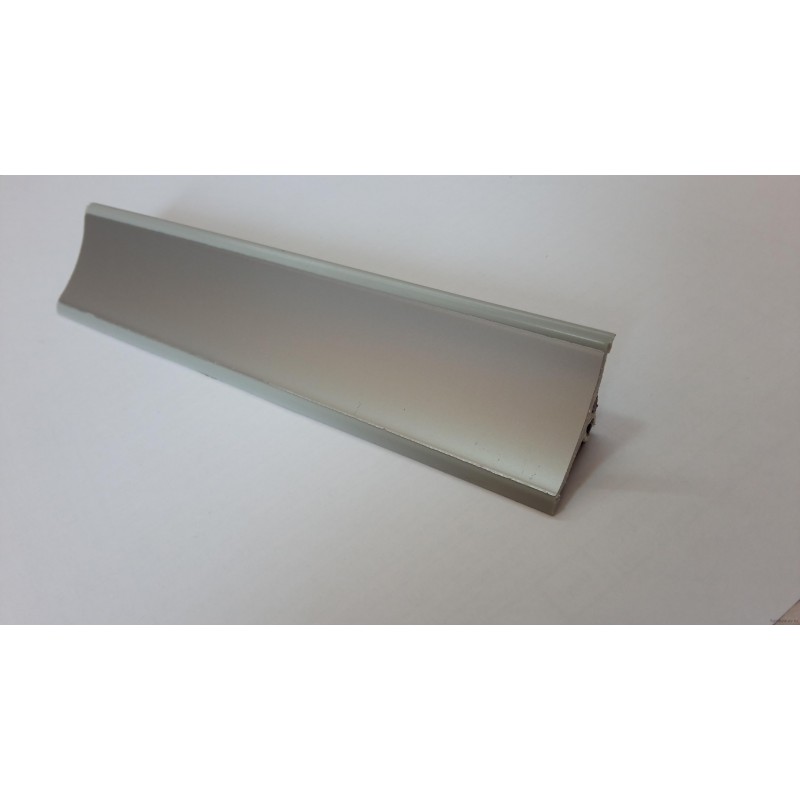 Плинтус для столешниц 21х21х3.0 м Аллюминий/Серебро матовое