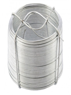 Проволока стальная оцинкованная 1,5 мм, длина 50 м// Сибртех (30)