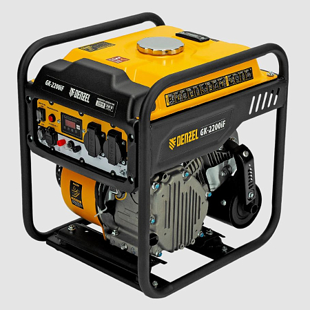 Генератор инверторный DENZEL GK-2200iF, 2,2 кВт, 230 В, ручной старт
