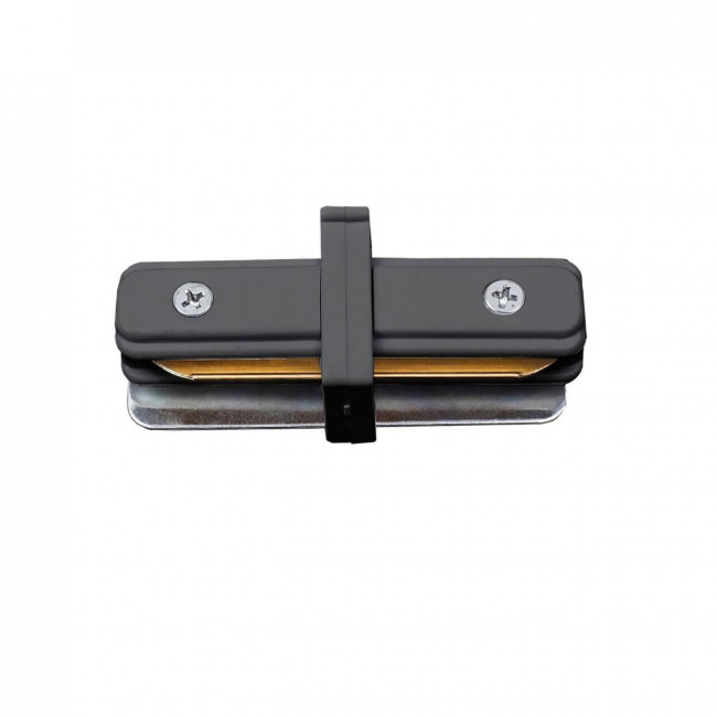 Соединитель для 2-х шинопроводов однофазный, прямой внутренний. G,UBX-Q122 G11 BLACK 1 POLYBAG(__)