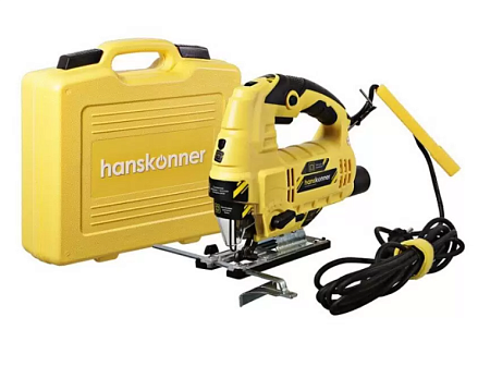 Лобзик электрический Hanskonner, 860Вт, 120/12мм(дер/мет), 500-3000, алюм опора,КЕЙС