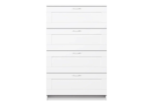Комод СИРИУС 4 ящика белый RU