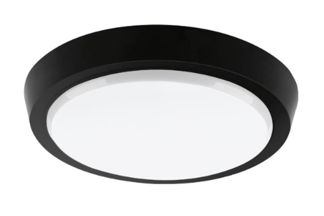 Светодиодный светильник WOLTA DBO01-15-4K-BK 15Вт 4000K IP40 1275лм круг черный