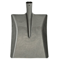 Лопата совковая песочная квадратная БРОНЯ (рельсовая сталь) б/ч (12)