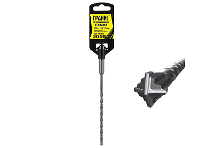 Бур д/перфоратора 5*160/100 Гранит (25)