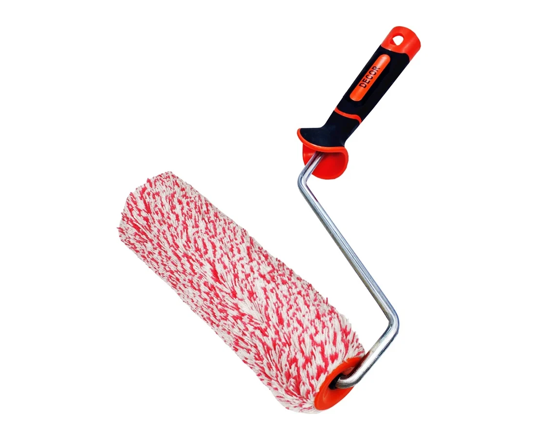 Валик DECOR 250 мм, d 50 мм, бюгель 8 мм, ворс 24 мм, полиакрил премиум (25шт/упак)