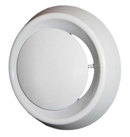 Анемостат приточно-вытяжной регулируемый без фланца D125 (16)