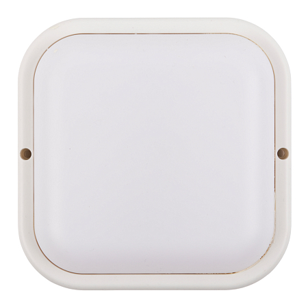 Светильник светодиодный влагозащ. Квадрат. ULW-Q229 18W/6500K IP65 WHITE 155×155×37мм