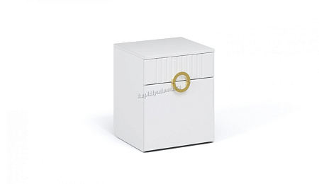 Тумба прикроватная Спальня Миа  (2 шт)(Белый)