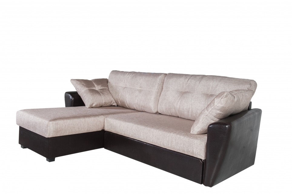 Амстердам угловой диван - Каркас: винилискожа LISA col.2; Основа,подушки: Nika Latte