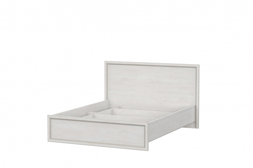 Кровать 1,4 м с ортоп основ "Александрия" КР-103  (Сосна Санторини светл)