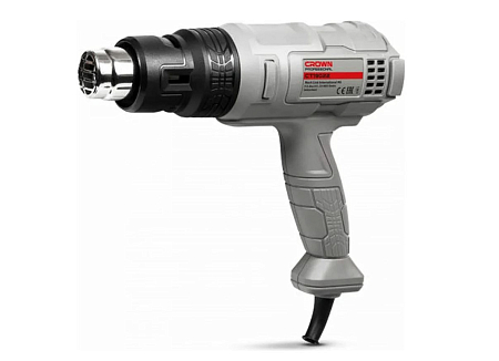 Фен технический CROWN CT19022K 1800Вт, 50/450/550 °C, 250/250/500 л/мин