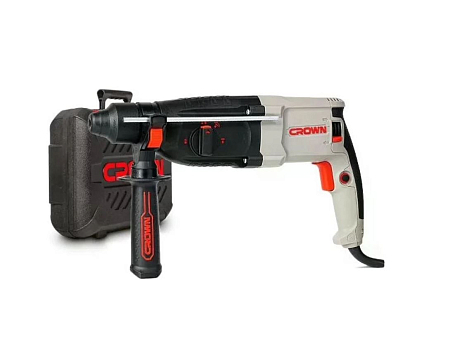 Перфоратор CROWN  900Вт, SDS-Plus, 3-х реж., 3,2Дж, 28мм, кейс