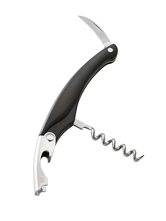 Нож сомелье черный Linea CUCINA